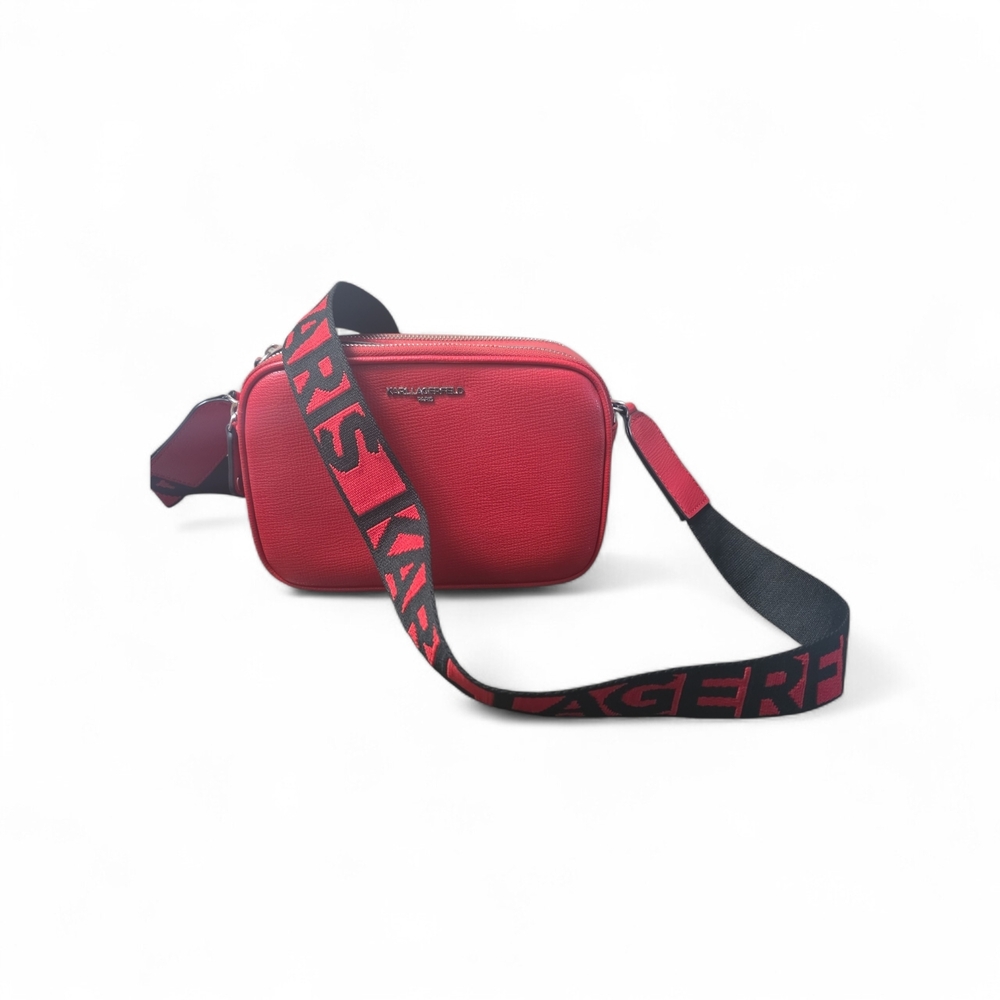 Karl Lagerfeld Red Crossbody Bag